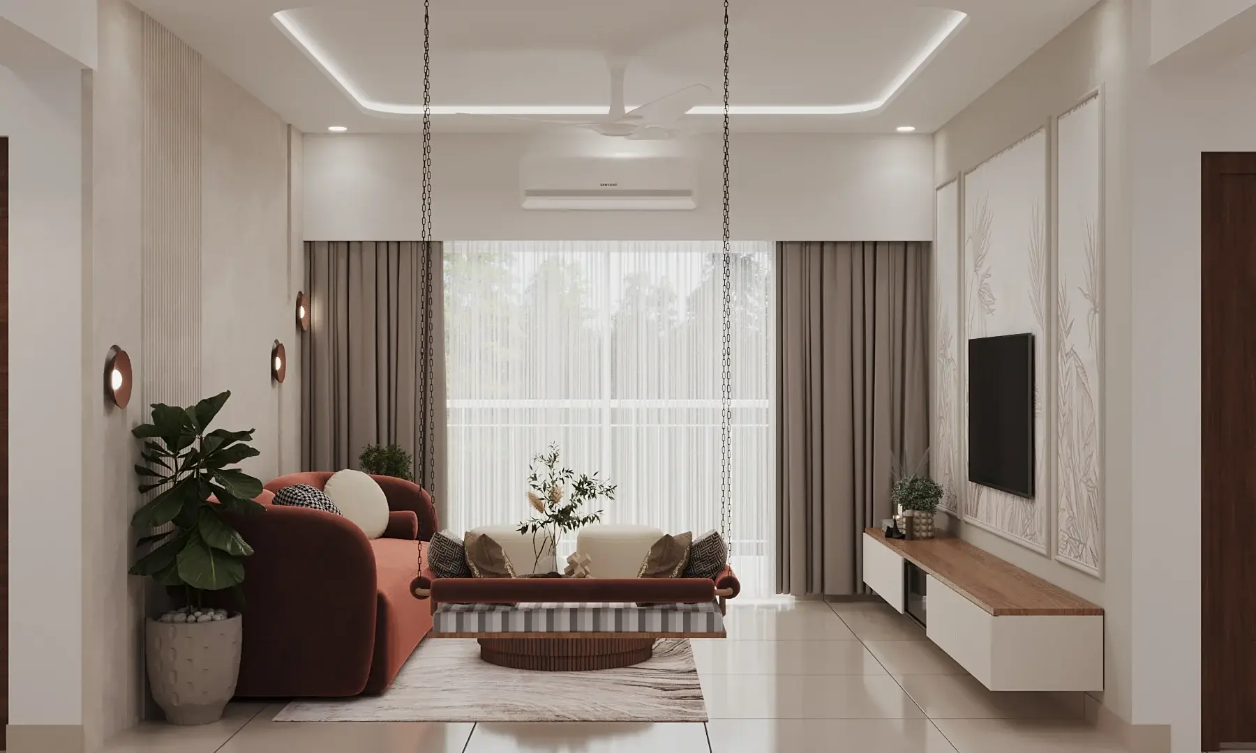 Modern Living Room Interior Design