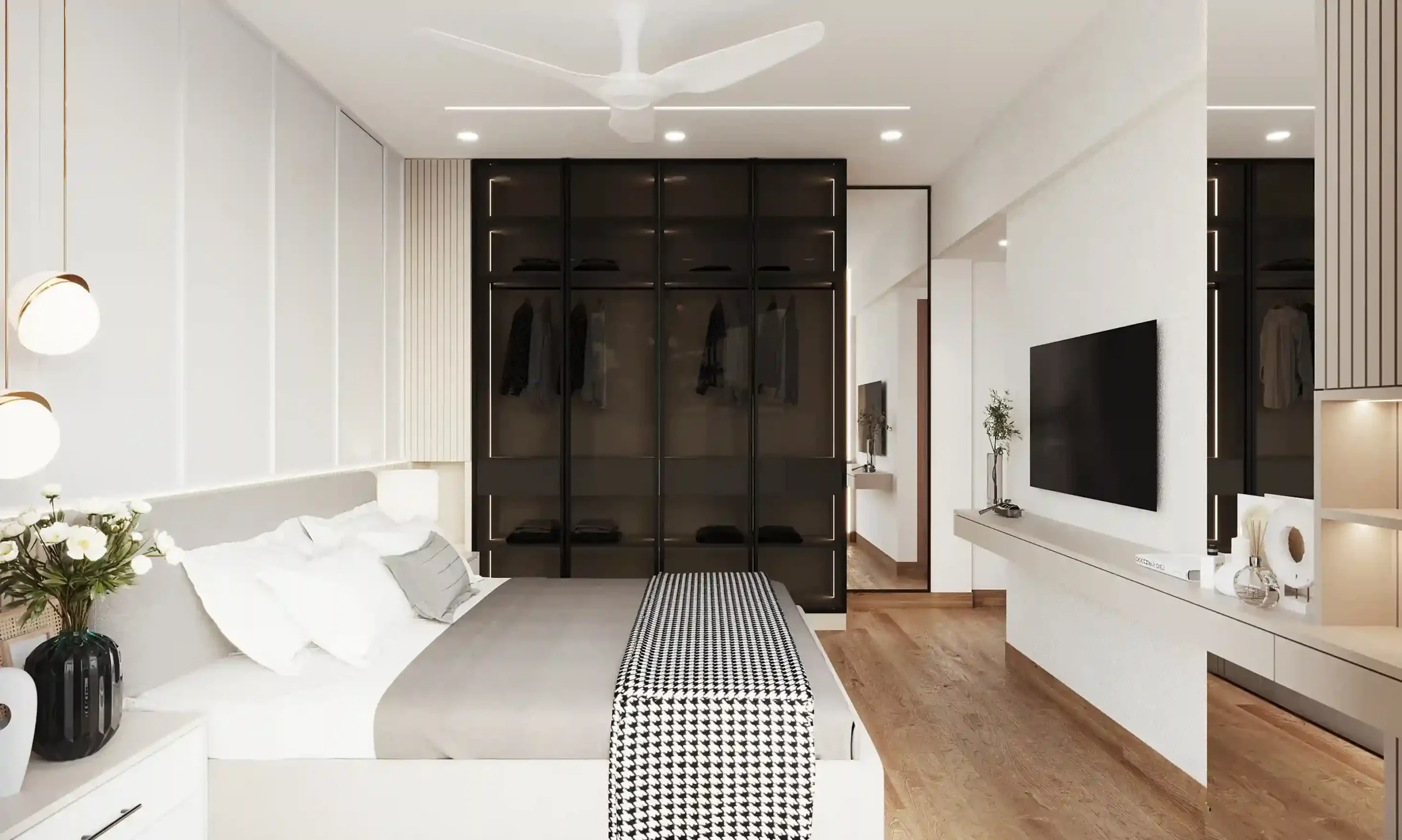 Stylish Wardrobe Storage Design