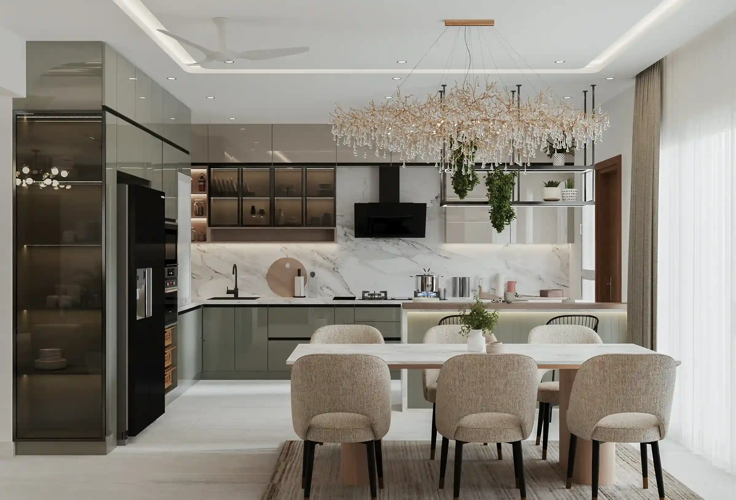 Modern Modular Kitchen Interior Design