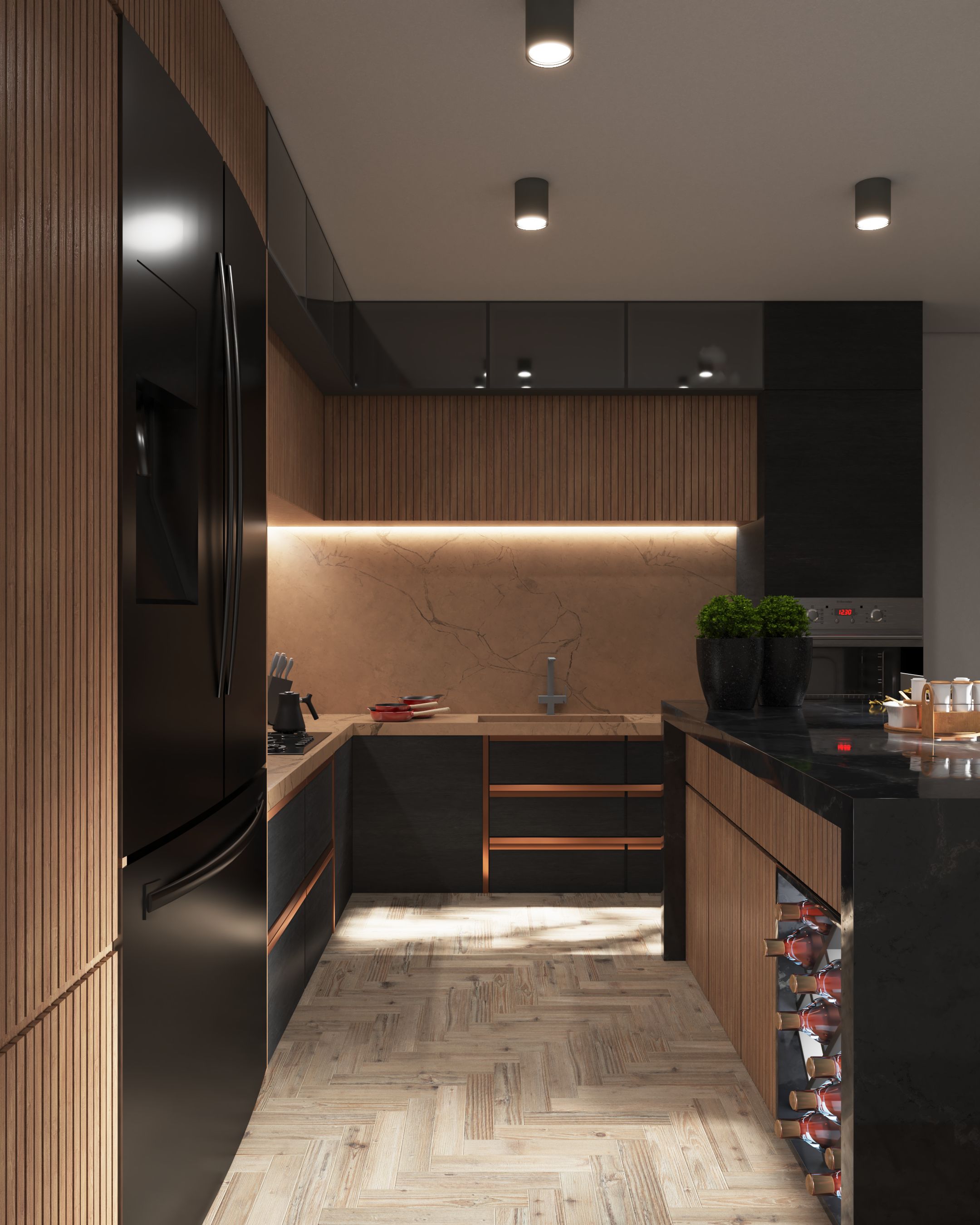 FDC modern living room interior