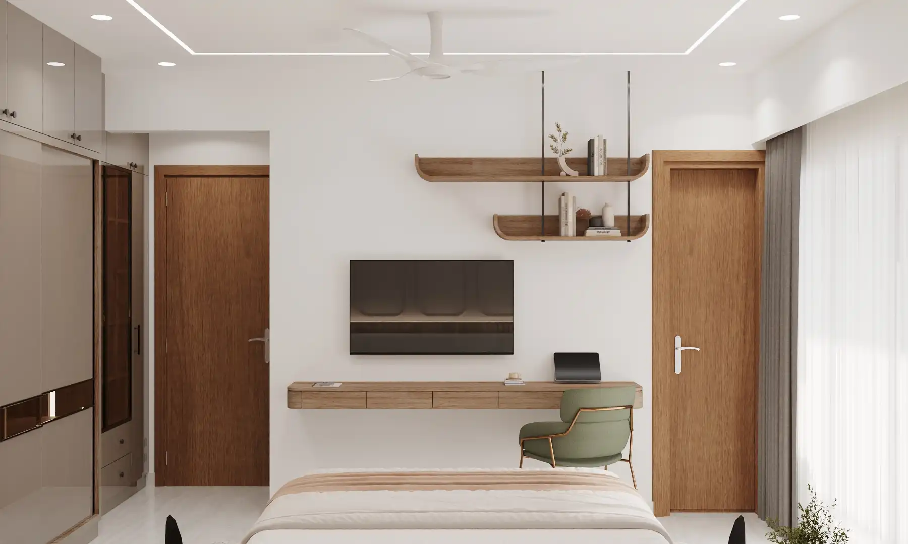 Elegant Study Room Design